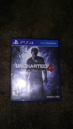 Uncharted 4 ps4 game