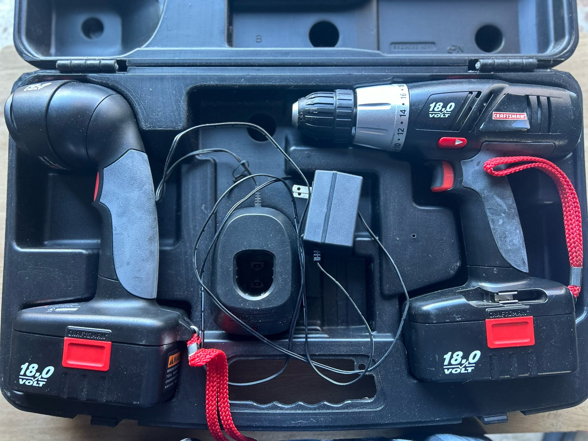 Craftsman Drill, Driver And Flashlight Kit