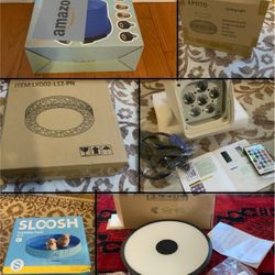 (Worth More Then  +$300) 50 Ft! Pressure Washer Hose , Royal Light Design,  2 Different Ceiling Light , Stage Light And Dog Pool !