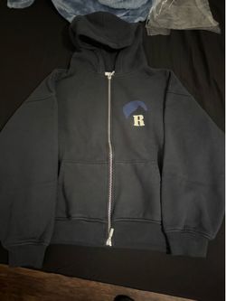 Rhude Full Zip Moonlight Hoodie | Oversized M