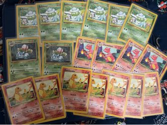Vintage Pokemon cards