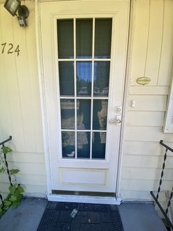 Screen Door With Window 