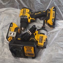 20v DeWalt atomic drill set