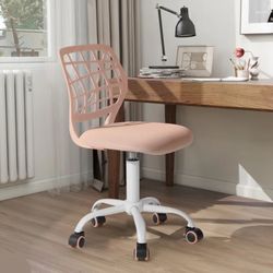 Mesh Fabric Desk Chair, Height Adjustable, Rolling Castors