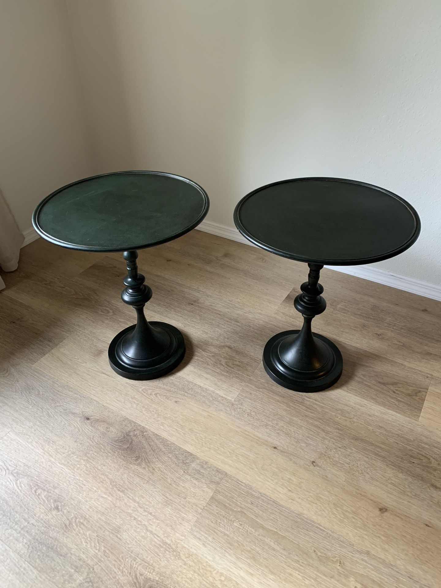 Round End Tables (Set Of 2)
