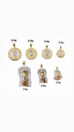✨ 10K GOLD JESUS PENDANT COLLECTION ✨