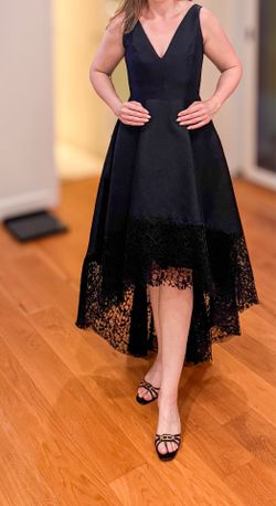 Avery G black gown size 2