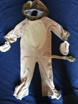 Lion costume- toddlers 3/4