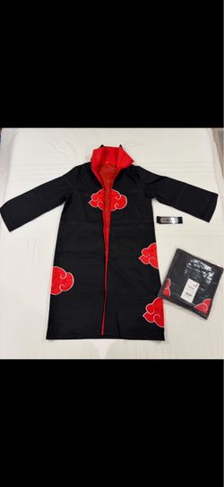 Naruto Akatsuki Robe Black Costumes