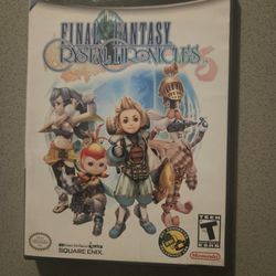 Final Fantasy Crystal Chronicles Nintendo GameCube 