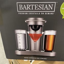 Bartesian Premium Cocktail Machine Brand New