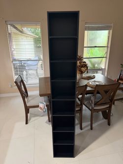 Black TALL SHELF  FIRM ON PRICE ‼️