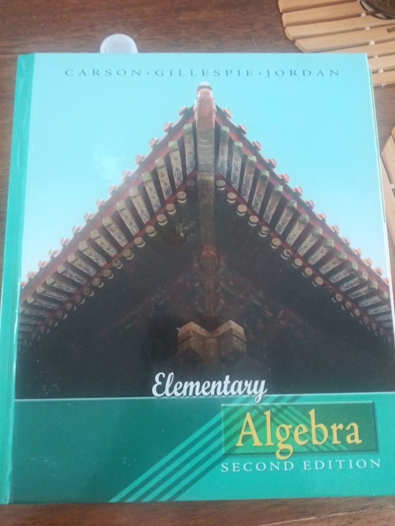 Algebra book