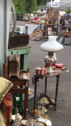 Antique Converted Gas Lamp