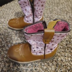 Size 8 Smoky Mountain Toddler Girl Cowgirl Boots
