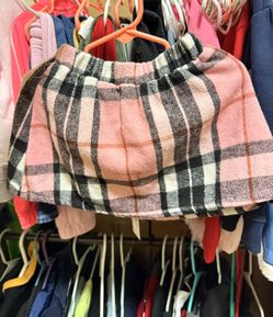 SHEIN Plaid Flannel Skirt - Size 12-18 Months