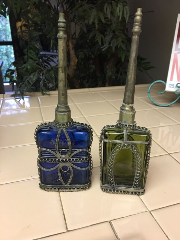 Antique Perfume Bottles KARL Moran, L,T. PIVER