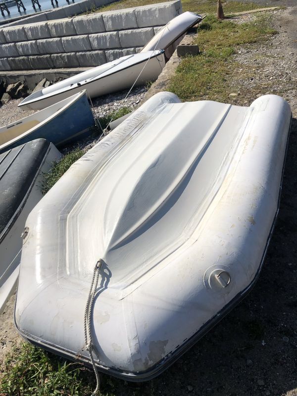 inflatable boat, hard bottom for Sale in Quincy, MA - OfferUp