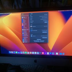 2017 27 Inch 5k iMac  Mint Condition 