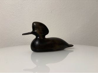 Small Hand-carved Pintail Duck Signed 1983