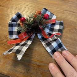 Handmade Christmas Bow