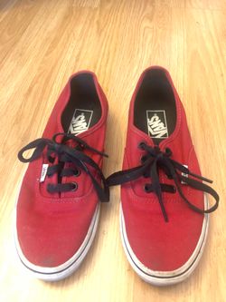Red Vans