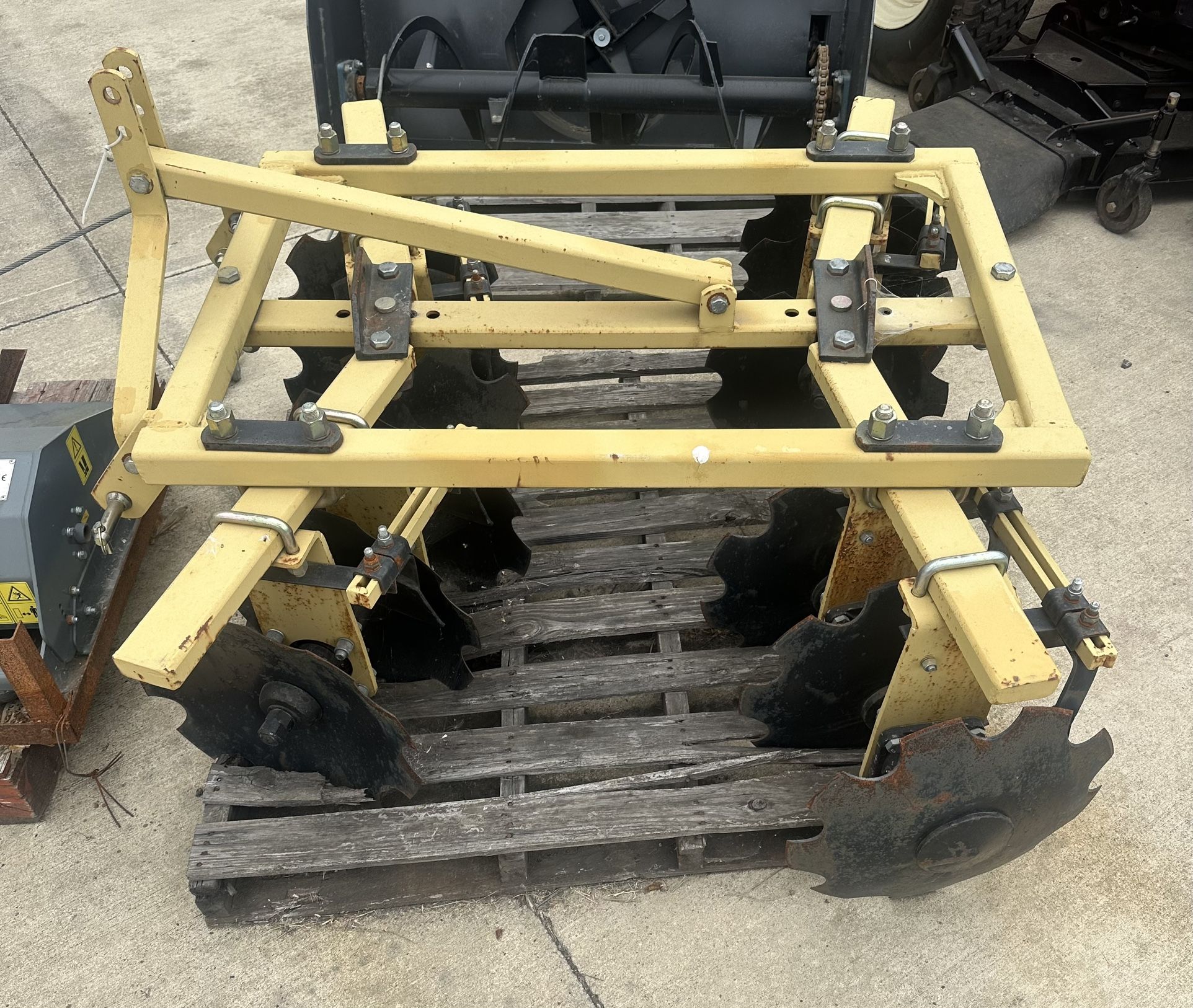 BRABER 55” DISC HARROW