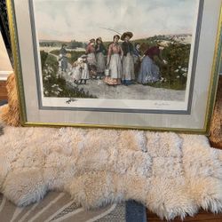 1953 “Berry Pickers” by Jennie Brownscombe