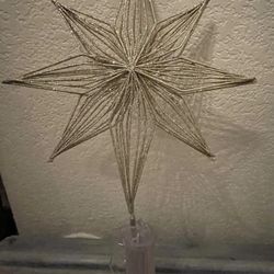 Gold/Silver Star With Clip 