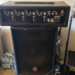 Harbinger M60 60 Watt 4 Channel Mixer 