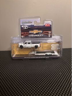 Cadillac Ecto-1 Ghostbusters Diecast Model Car, White/Red with Roof Equipment