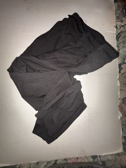 Wonder Nation Black Athletic Pants Size L(10-12)