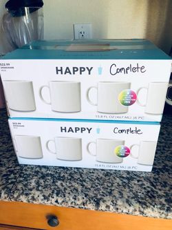 Boxes of mugs new condition