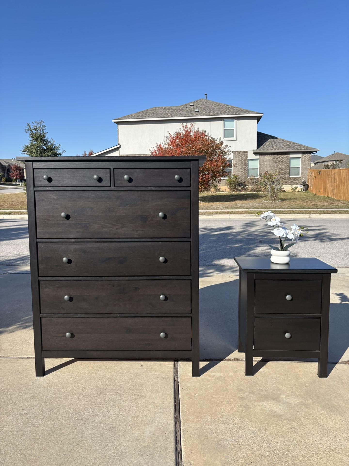 Beautiful Ikea Chest Dresser and Nightstand