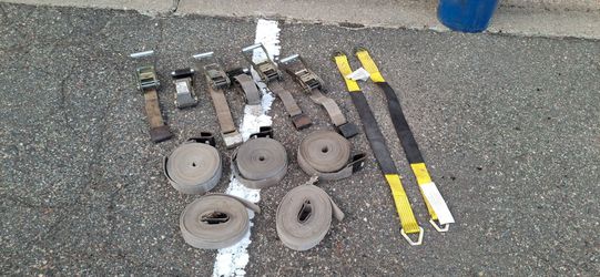 Heavy duty ratchet straps