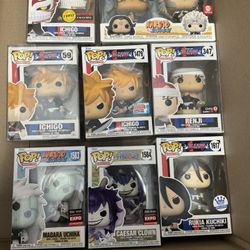 Anime Funko Pop Lot 