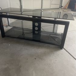 Glass TV Stand