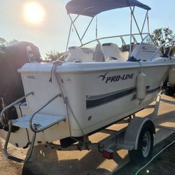 ProLine 20 Walkabout Boat With trailer + Accessories