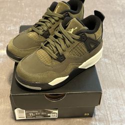 Olive Green Jordan 4s