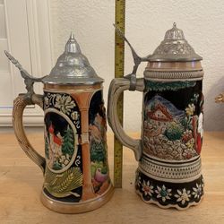 German Beer Stein Antique 