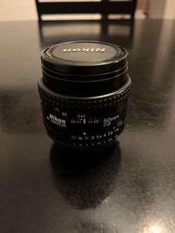 Nikon  AF NIKKOR 50mm 1.8