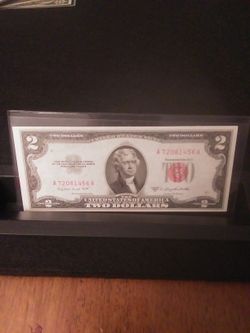 Series Of 1953 B, Federal Reserve Red $2!
