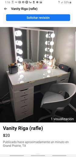 Raffle vanity. 20$ ticket