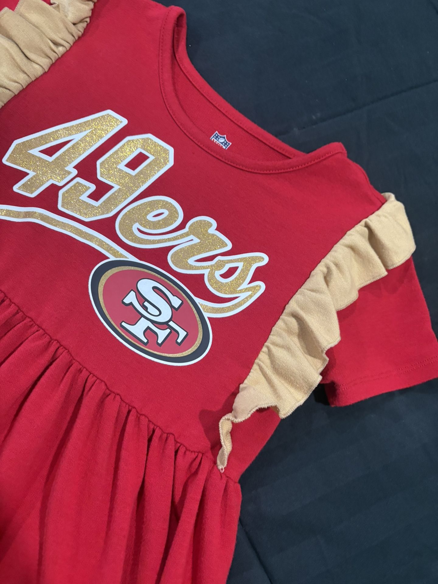 San Francisco 49ers Dress/ruffle Top