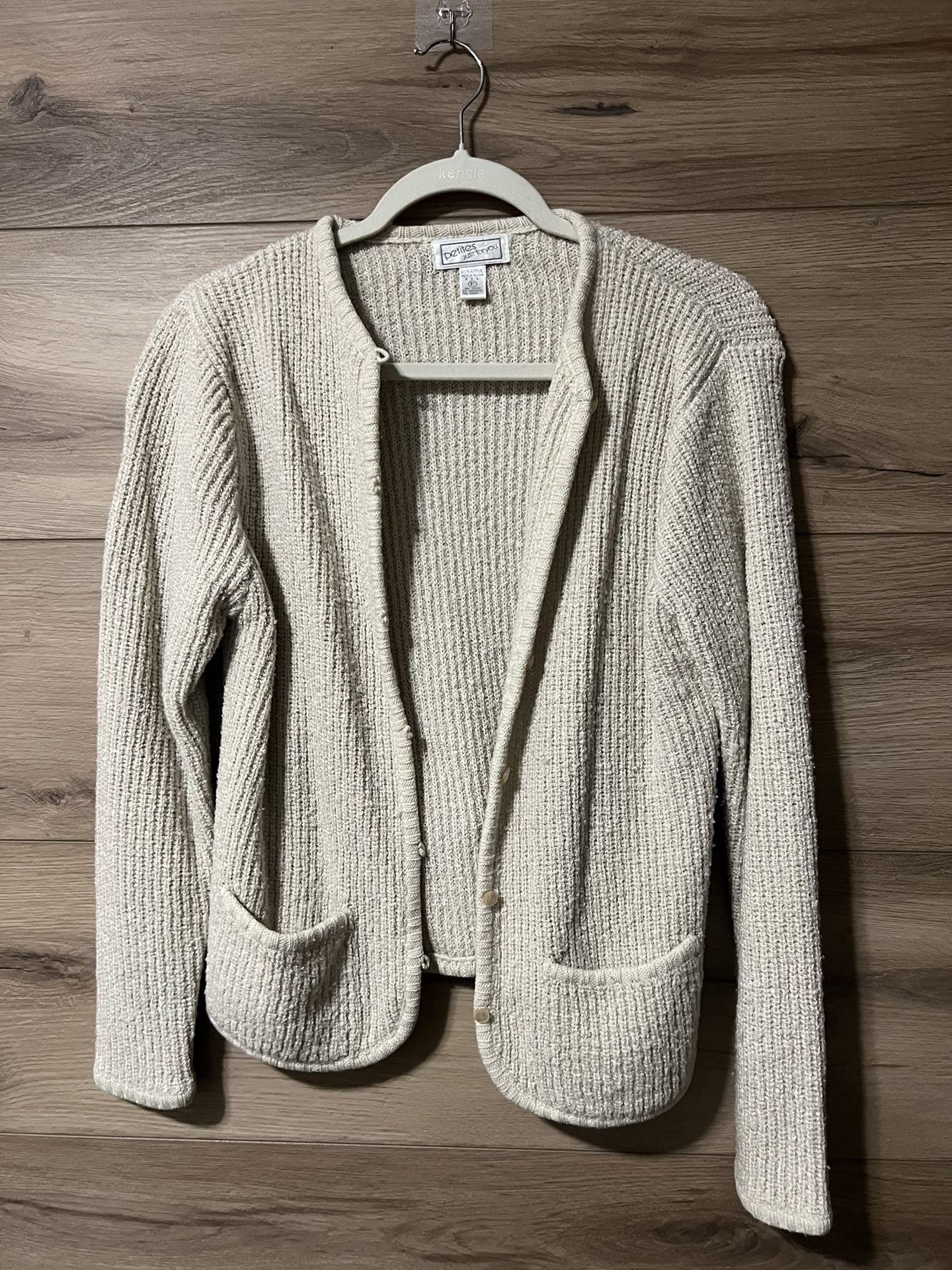 Cream Cardigan 