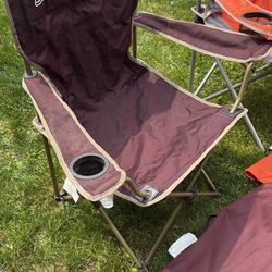 Camping Beach Yard Folding Chairs With Carry Bags 
