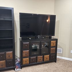 Bookcases + Tv Stand