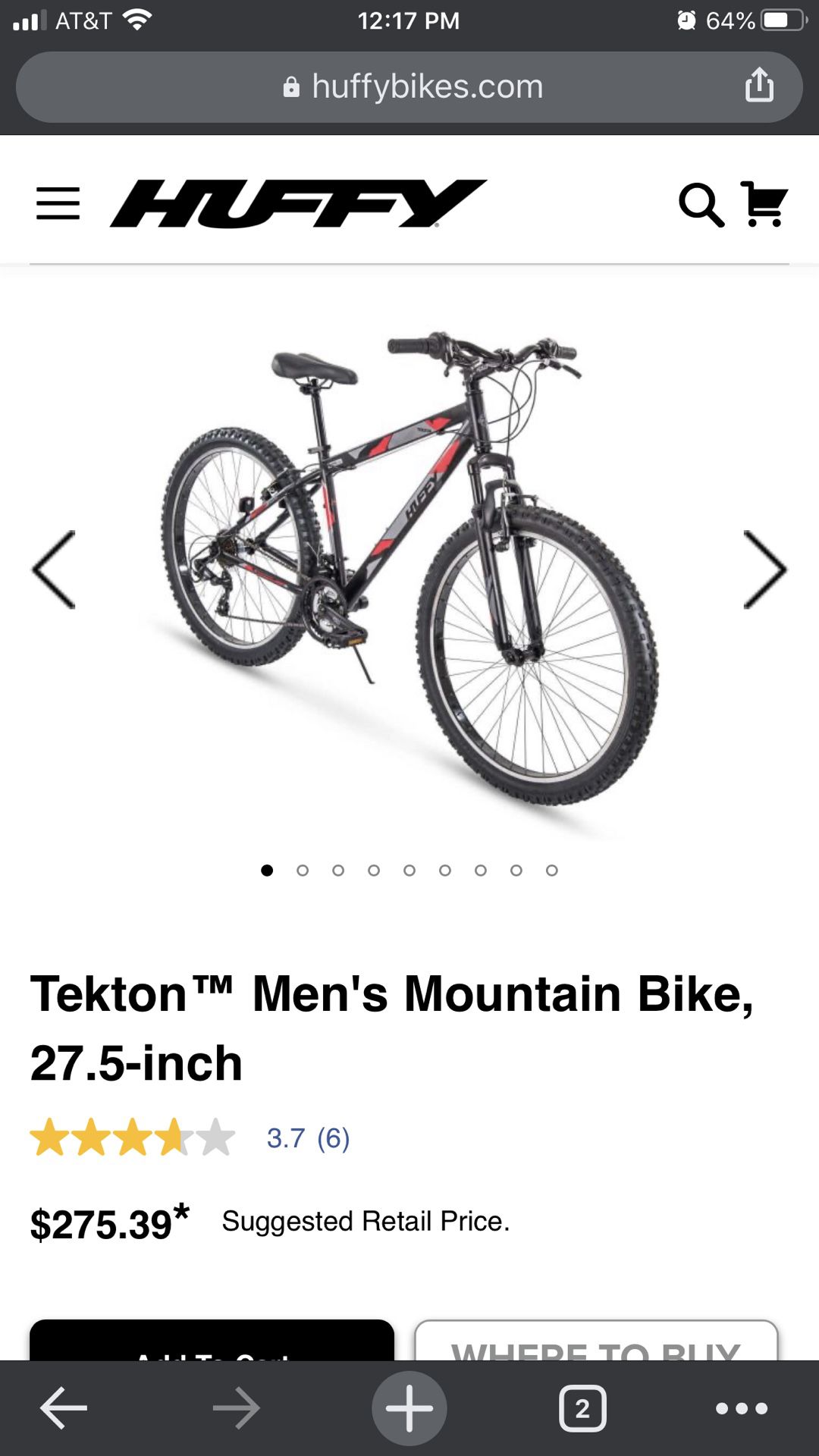 Brand new Huffy Tekton Mountain Bike