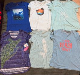 Reel Legends, Women's Graphic T-Shirts, size med & large