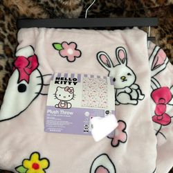 Hello Kitty Easter Blanket 